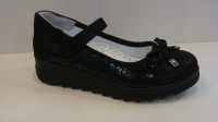 Mini-shoes 612-52-202-191 черн. туфли(31-36)