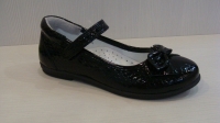 Mini-shoes 660-90 черн.туфли(31-36)