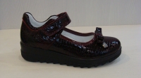 Mini-shoes 741-105 бордо туфли(31-36)