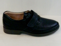 Mini-shoes туфли 402-МС темно-синяя кожа (31-36)